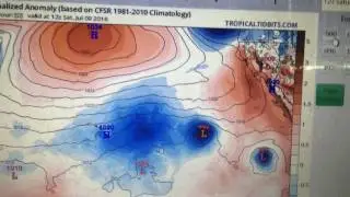Tropical Storm Celia strengthenng