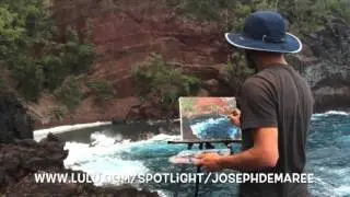 Hawaiian Landscapes, Oil Paintings En Plein Air, by Joseph Demaree