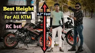 Minimum height for KTM Rc 200 BS6/ RC 125 | All Doubts Clear | Must Watch Before You Buy Ktm Bikes