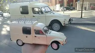 Citroen Dyane 6 400 (Acadiane) a escala 1:18, de Solido.