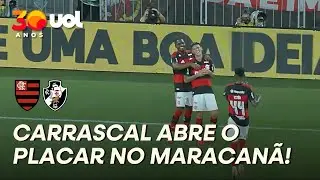GOL DO FLAMENGO! PITON AFASTA MAL E CARRASCAL PEGA DE PRIMEIRA PARA FAZER UM GOLA&Ccedil;O CONTRA O VASCO!