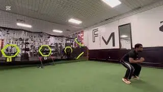 2ft Approach Single Leg Jump 
