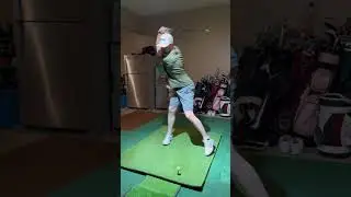 260, Happy Style, with a putter🥶 #golf #fyp #pga #pgatour #happy #happygilmore #funny #garmin