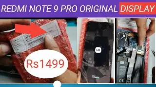 REDMI NOTE 9 PRO ORIGINAL 💯 DISPLAY PRICE @mobileguru007 .#trending #youtube #youtubevideos