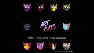 #ARTCATS 047 - Abstract Art Limited Collection (Magnus Deus - Morbius)