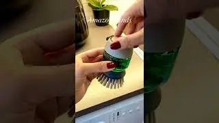 Soap Dispenser With Dish Brush &ndash; Easy To Clean Kitchen 🔥😎#shorts #youtubeshorts #amzonproducts