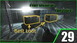 Cleaning out Reserve Crates in Hardcore Tarkov Episode: 29 Patch .14