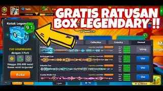 BAKAR RIBUAN $$$ UNTUK RATUSAN BOX LEGENDARY !! GRATIS 8 BALL POOL
