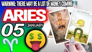 Aries ♈😱WARNING: THERE MAY BE A LOT OF MONEY COMING 🤑💲 horoscope for today JANUARY 05 2026 ♈ #aries