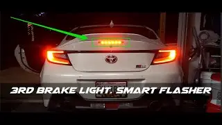 22+ Toyota GR86/BRZ. Third Brake Light SMART Flasher