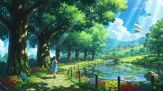 A Soft & Peaceful Daily Routine 🌸 Ghibli-Inspired ASMR Animation