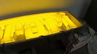 Original Ferrari Dealer Sign from Italy