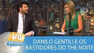 #Sextou | Vanessa Martins visita o estúdio do The Noite e entrevista Danilo Gentili