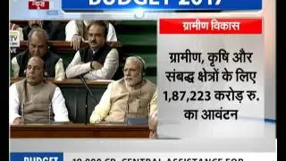 FM Jaitley announces Rs 55000 crore for Railways in Budget 2017