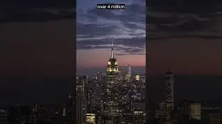 How many people can ride the elevators! Empire State Building | New York City | #nyc #tourism #usa