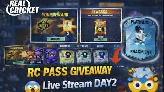 RAKSH GAMING VS SUBSCRIBERS ⚔️ IN REAL CRICKET | GIVEAWAY STREAM DAY2