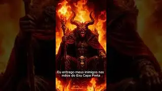 Ponto. Entrego meus inimigos nas m&atilde;os de  Exu Capa Preta