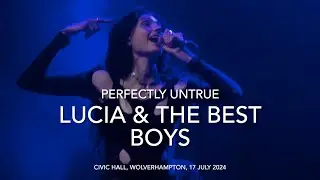 Lucia & The Best Boys - Perfectly Untrue - Live 4k @ Civic Hall, Wolverhampton, 17 July 2024