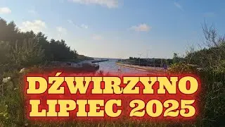 Dźwirzyno lipiec lato 2025 🌊☀️