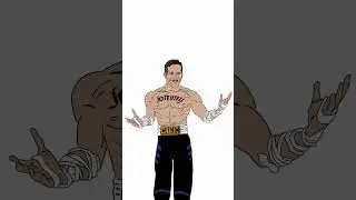 Ryan reynolds + Johnny cage #shorts #digitalart #mortalkombat