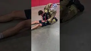 sauvetage de victime avec le harnais