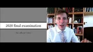 The 2020 Fluid Dynamics final examination: a briefing (Fluid Dynamics with Olivier Cleynen