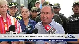Alcalde de Tuluá se pronunció frente a la captura de 21 extorsionistas que operaban en el municipio.