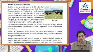 Ch 8 | Ample | SST | Class 5 | Prairies-The Grassy Plains | For children