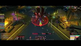 Monday to monday Mythic Zek'voz kill blood DK PoV