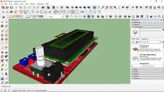 eagle pcb exported google sketchup