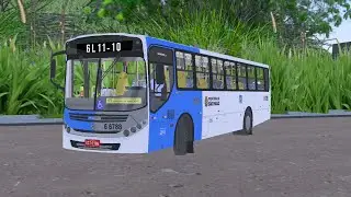 🔵 PBS | Mapa Grajaú city v2 Linha 6L11-10 | Ida | Caio Apache Vip III 17-230 OD Euro 5 