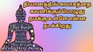 தியானத்தில் சுவாசத்தை கவனிக்கும்பொழுது நமக்கு உள்ளே என்ன நடக்கிறது | தியானம் | யோகம் | Meditation