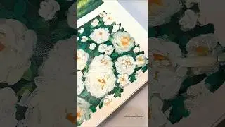 A Gentle Flower 🌼 #art #expressiveart #artist #acrylic