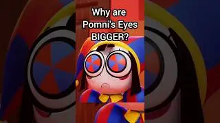 Why are Pomni's Eyes BIG In Episode 6? #shorts #theamazingdigitalcircus #tadc