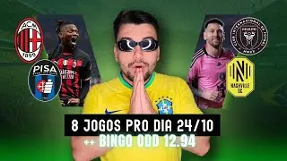 PALPITES E APOSTAS DE FUTEBOL PARA HOJE 24 10 2025 + BILHETE PRONTO (SEXTA-FEIRA)