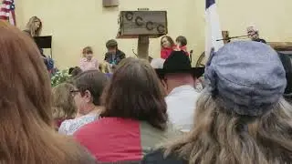 Maizlynn at Canadian Cowboy Church in Yukon, OK doing 