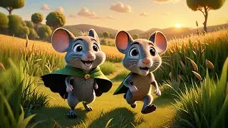 Seven Little Mice Run Through Fields + More Nursery Rhymes & Kids Songs