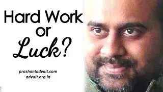 Does success depend on hard work or luck? || Acharya Prashant, with youth (2013)