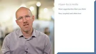 Lesson 20: Hyper local media