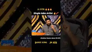 Shekhar master about Jr NTR sir #dance #shekharmaster #shorts