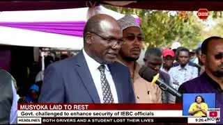 IEBC Embakasi East returning officer laid to rest
