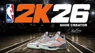 NBA 2K26 Shoe Creator - How to make Nike KD 4 'Galaxy'