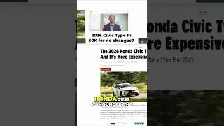 2026 Civic Type R: SAME Car, $50K PRICE? HUGE NEWS! #shorts