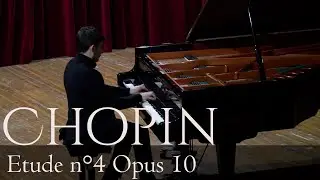 Cyril van Ginneken - Chopin Etude Op. 10 n&deg;4