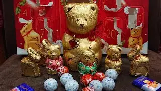 Lindt Teddy 🐻Advent Calendar 🗓 Merry Christmas 2019🤶 🎄 🎅