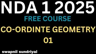 co-ordinate geometry | nda 1 2025 | mathematics | #nda #ndaexam #math #maths #2025 #video #videos