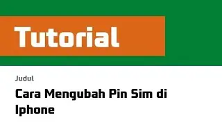 How to Change SIM PIN on iPhone