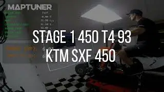 KTM SXF450 2023 - MAPTUNER STAGE 1 450 T4 93