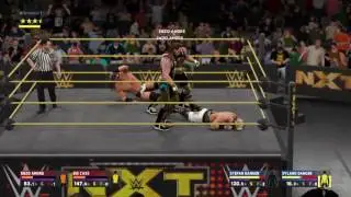 wwe 2k17 dangerous showcase aflevering 8 seizoen 1 dangerous vs enzo&cass voor tag team championship