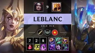 LeBlanc Mid vs Azir - VN Challenger Patch 25.13